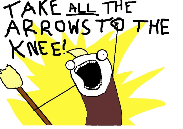 [Image 211321] I Took an Arrow in the Knee Know Your Meme