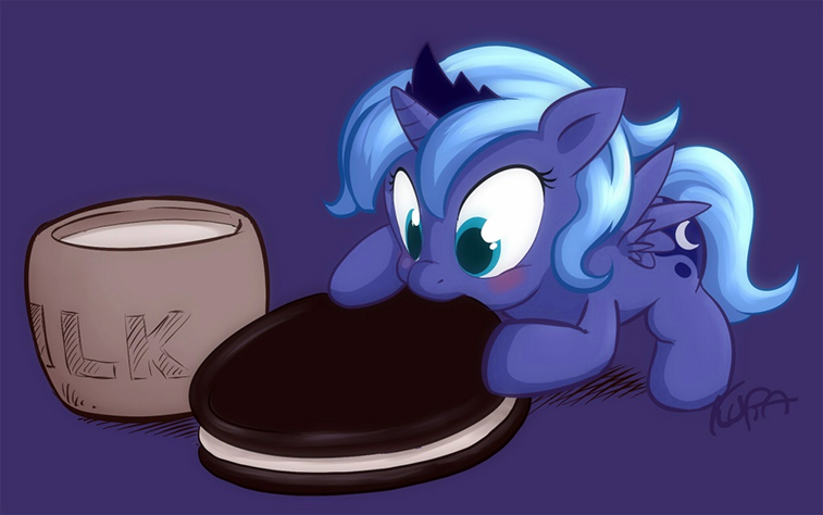 Shown: Best Princess with a cookie