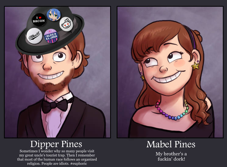 *dips fedora* M'sister! Gravity Falls Know Your Meme