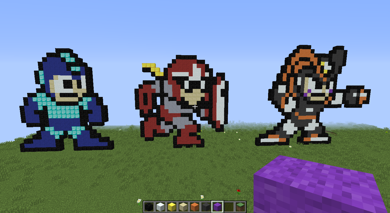 Megaman Minecraft | Minecraft | Know Your Meme