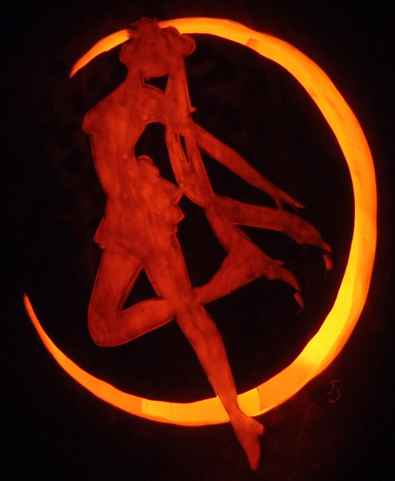 Sailor Moon Pumpkin | Pumpkin Carving Art | Know Your Meme