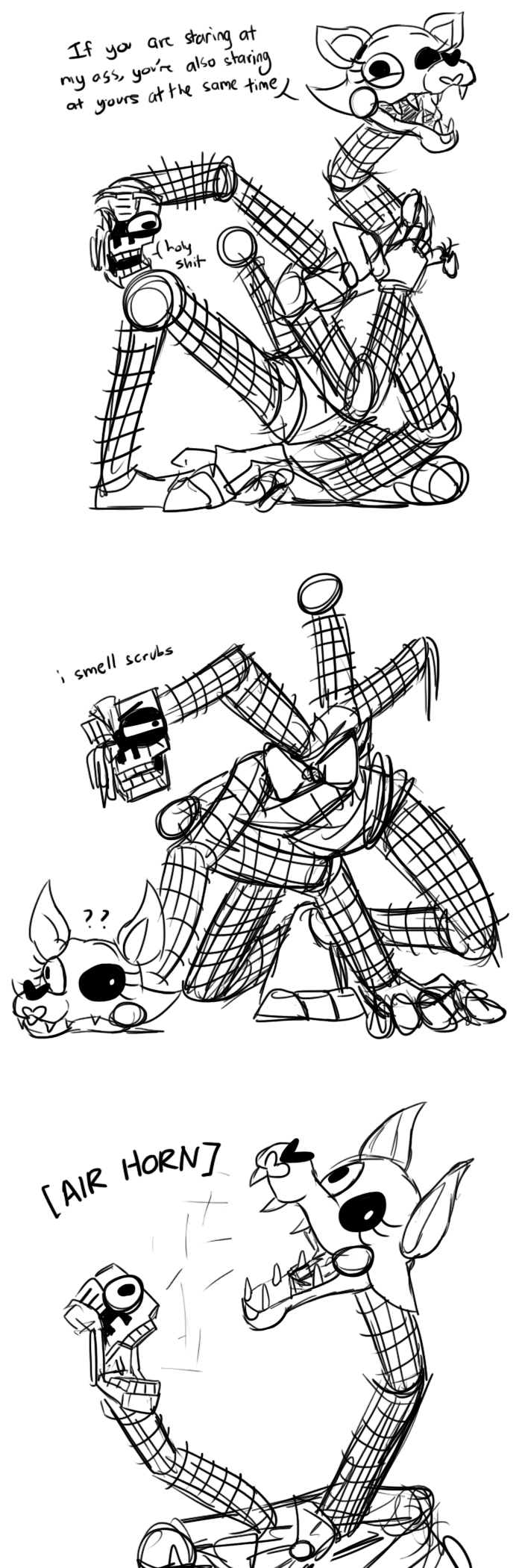 Mangle Likes Goofing Five Nights At Freddys Know Your Meme Mangle Likes Goofing Five Nights At Freddys Know Your Meme