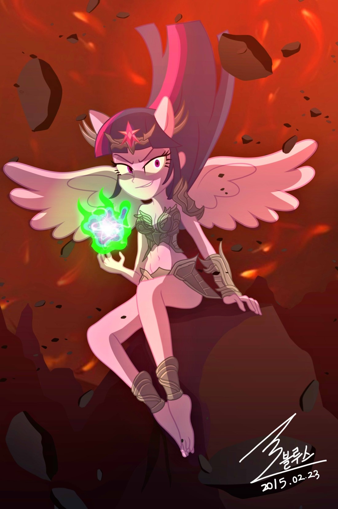 (Evil) Twilight Sparkle by 0Bluse My Little Pony Friendship is Magic