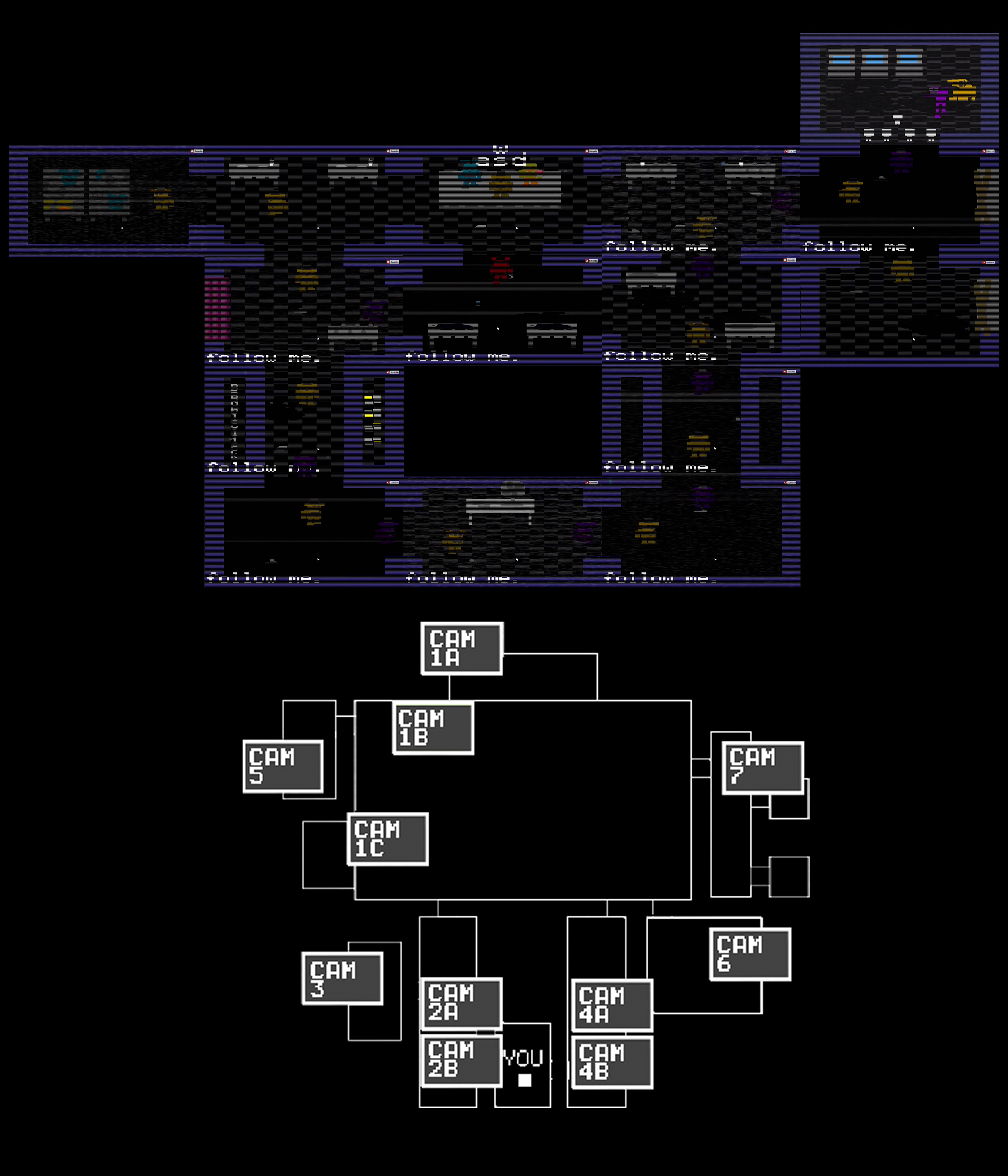 Fnaf 1 Camera Map Officedro Fnaf 1 Camera Map Officedro