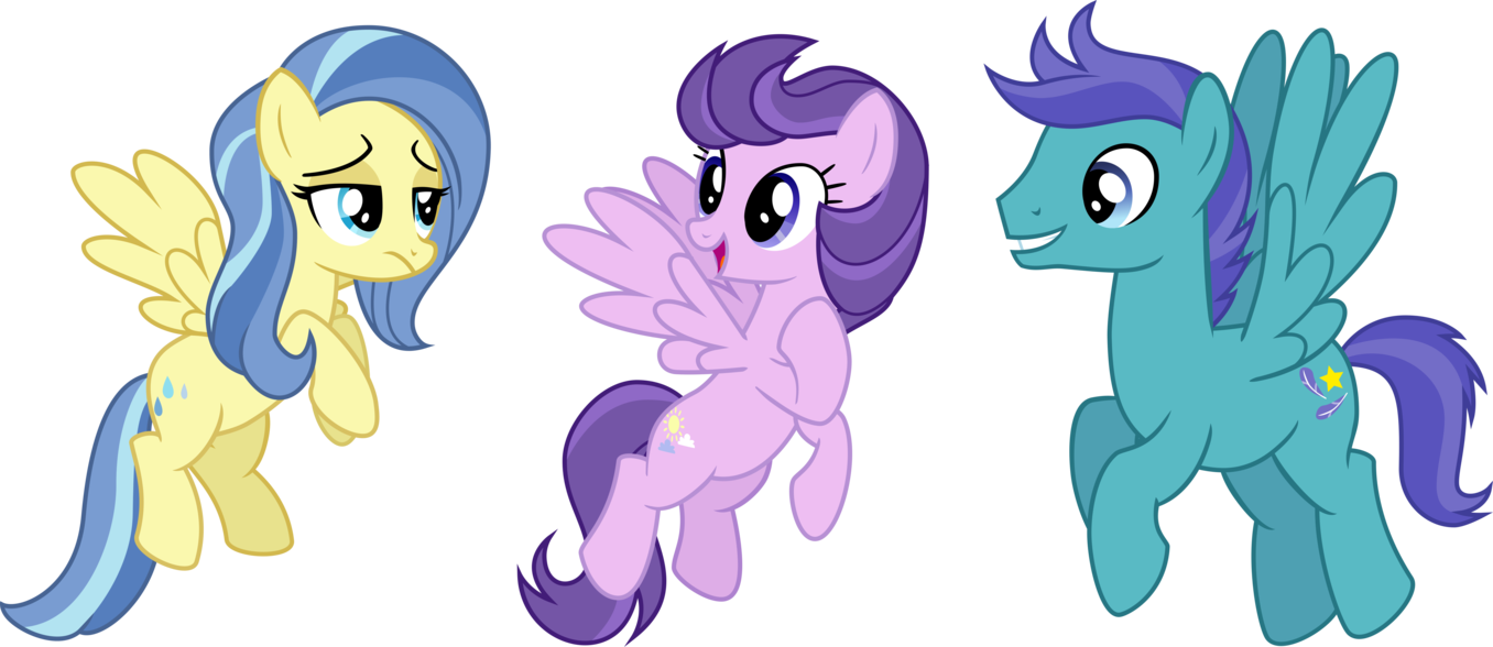 The pegasus trio from Tanks for the Memories My Little Pony Friendship is The pegasus trio from Tanks for the Memories My Little Pony Friendship is # Sunshower Love_194845