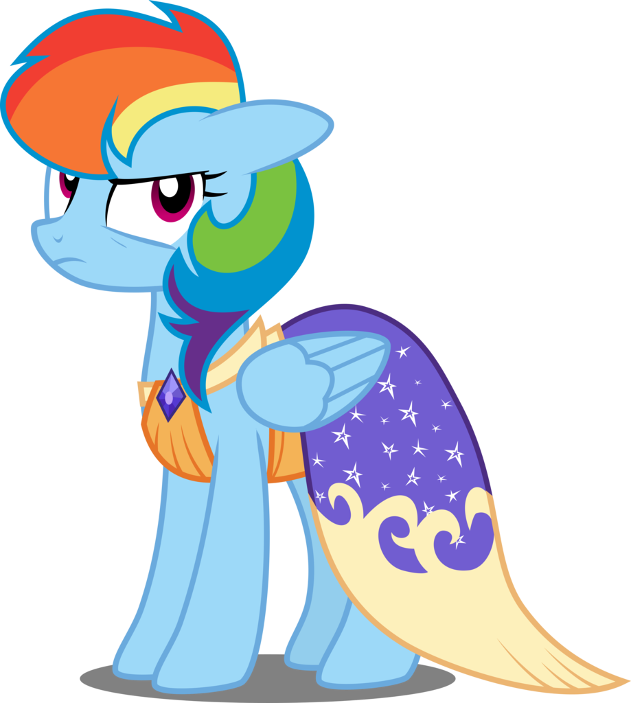 my little pony rainbow dash gala dress