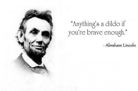 Anythings a dildo if youre brave enough Anythings a dildo if youre brave enough
