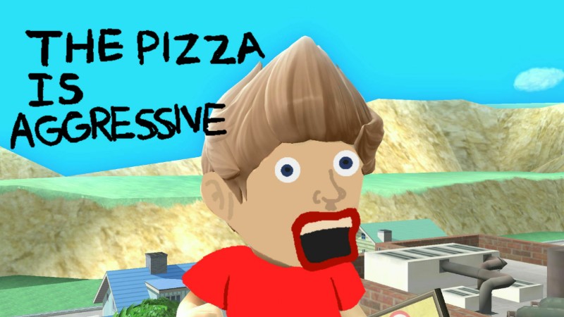 The Pizza Is Aggressive Jimmy Neutron