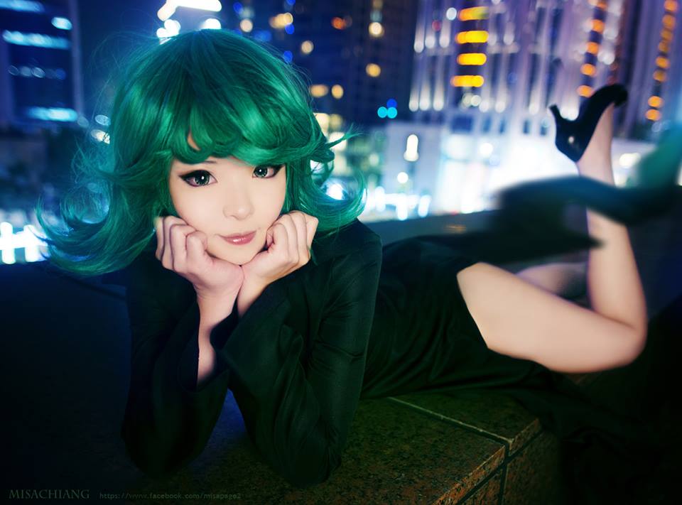 cosplay man One punch tatsumaki