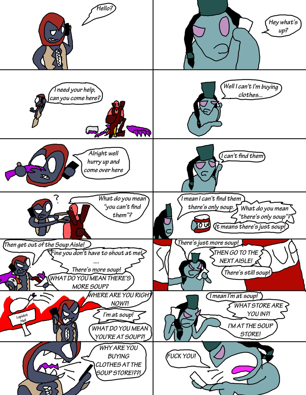 It's amazing how I plan way to ahead for these things... I'm At Soup