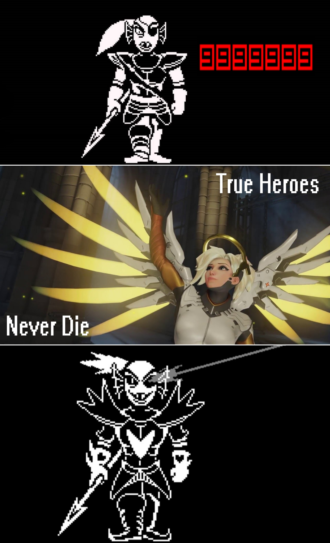 Spear of Justice, Rains From Above Undertale Know Your Meme