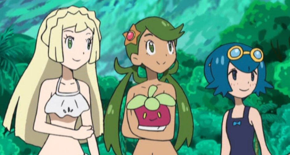 Alola Beach Girls Pokémon Sun And Moon Know Your Meme 