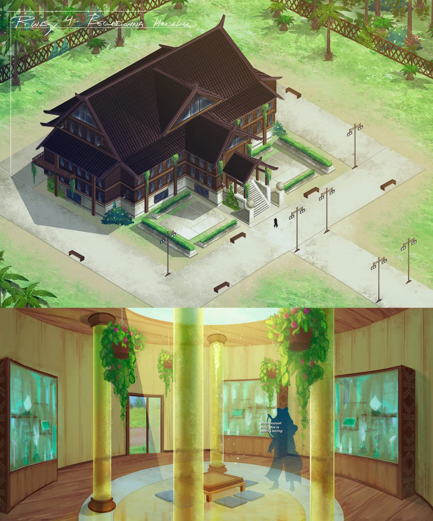 The Belladonna Family House (ft. Ghost Blake) RWBY Know Your Meme