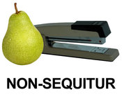 Non-sequitur
