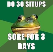 Bachelorfrogsitups