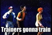 Trainers_gonna_train
