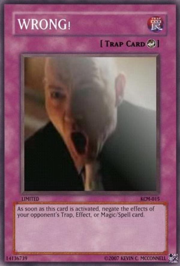 yugioh trap card meme