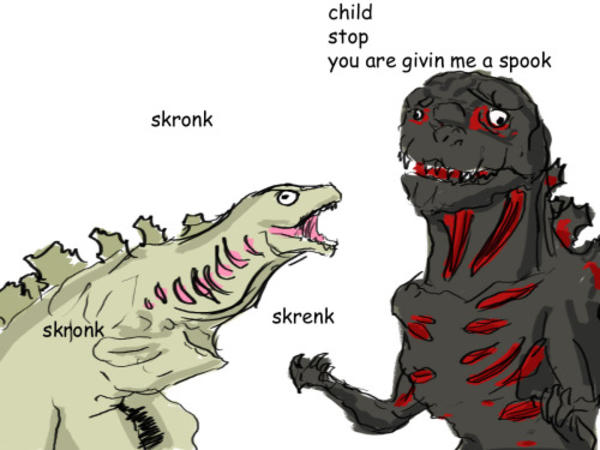 Derpy Godzilla