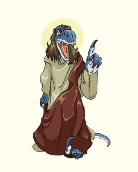 [Image - 459] | Raptor Jesus | Know Your Meme