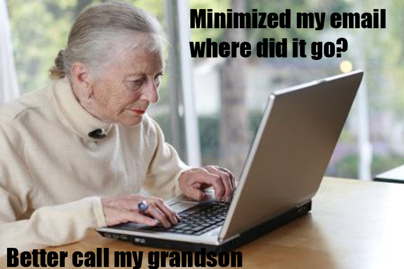Computer Grandmother Memes