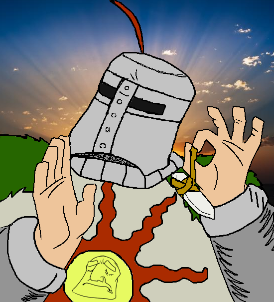 Bildergebnis für dark souls lore just right meme